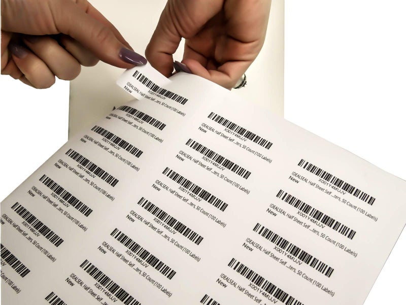 IDEALSEAL Address Labels for Inkjet Printers 1"" x 2-5/8"", 30 Labels per Sheet, 3000 Count - Image 4